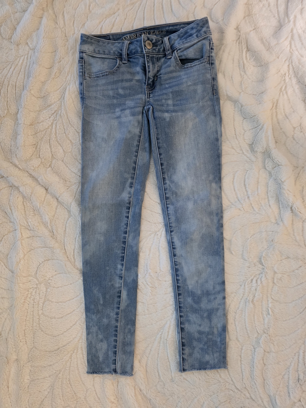 American Eagle Outfitters Light Wash Skinny Jeans - Women's